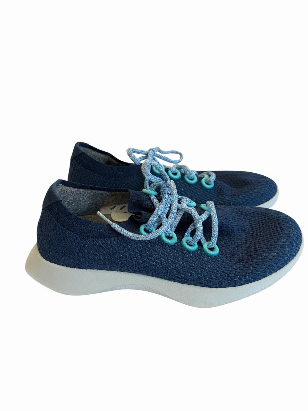 Allbirds Tree Dasher Blue Running Sneakers Womens size 10